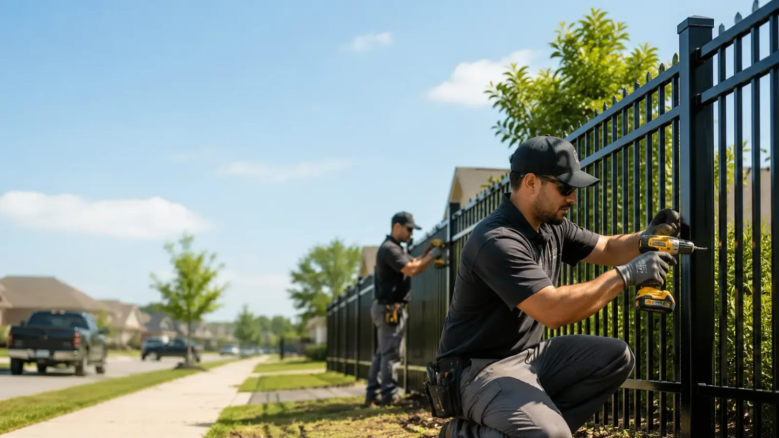 Metal Fence Installation in Sligo, PA